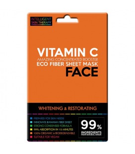 Beauty Face Ist Máscara Para Rostro De Fibras Eco con Vitamina C