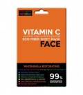 Beauty Face Ist Máscara Para Rostro De Fibras Eco con Vitamina C