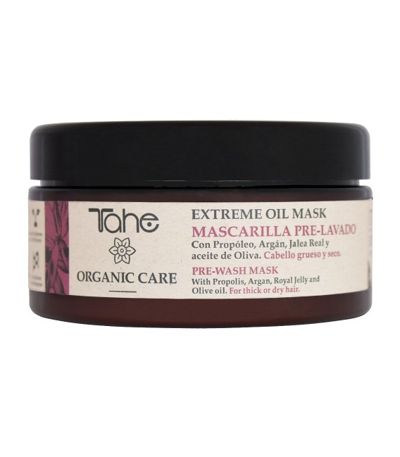 Tahe Organic Care Mascarilla Pre-Lavado Extreme Oil Cabello Grueso 300ml