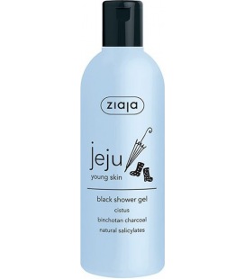 Ziaja Jeju Jabón De Ducha Negro 300 ml