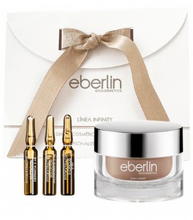 Eberlin Infinity Kit Reafirmante Crema Hidratante 50 ml + 3 Ampollas 2 ml