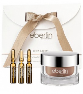 Eberlin Infinity Kit Nutritiva Crema Hidratante 50 ml + 3 Ampollas 2 ml