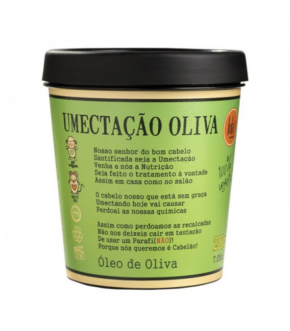 Lola Umectação Oliva Máscara 200g