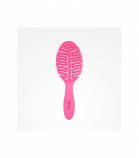 Bifull Cepillo Esqueleto Desenredante Fluor Leaf Rosa