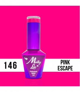 Cepillo de limpieza de uñas rosa translúcido - Mollylac