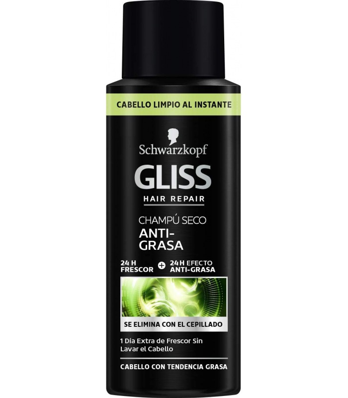 gliss champú seco anti grasa 100ml