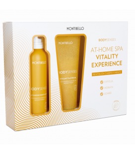 Montibello Pack Bodysenses – Gel de ducha exfoliante + Mousse corporal hidratante