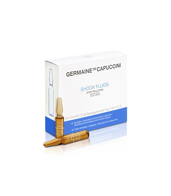 Germaine de Capuccini Options Shock Fluids Stop Pollution 10x1,5ml