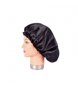 Bifull Gorro de Satén Negro Anti Frizz