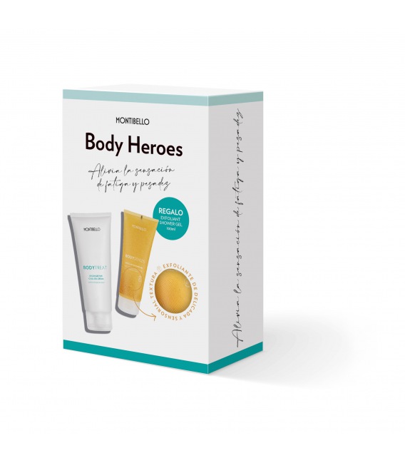 Montibello Body Heroes Descongestive Cool Cream + Shower Gel