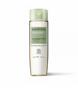 Sothys Organics Face and Eye Make-up Remover Oil 200 ml