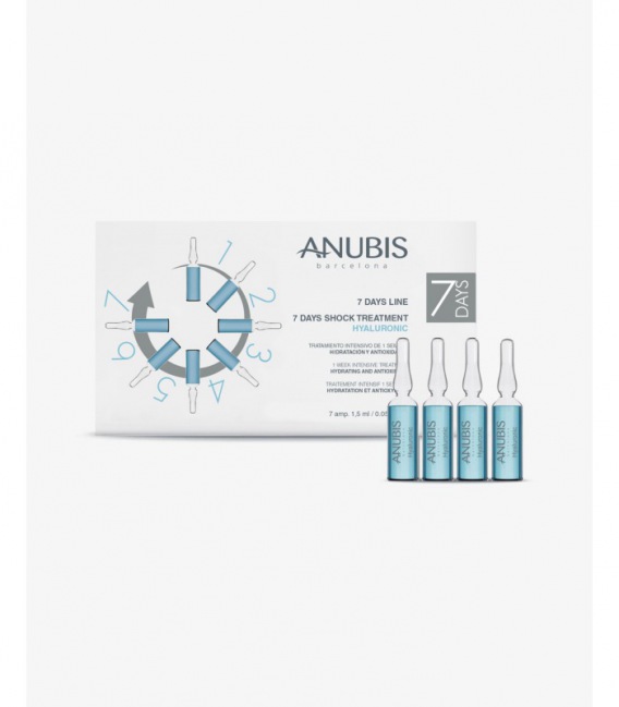 Anubis 7 Days Shock Treatment Hyaluronic 7 Ud, x 1,5ml