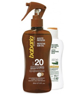 Babaria Aceite Protector SPF20 + Bálsamo After Sun