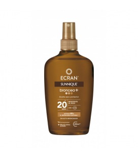 Ecran Sunnique Broncea + Aceite Seco Protector SPF20 200ml