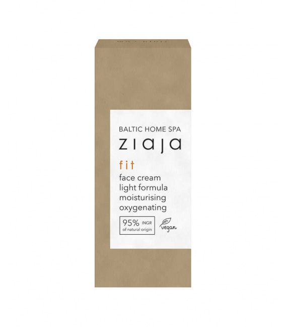 Ziaja Baltic Home Spa Fit Face Cream Moisturising Oxygenating 50ml