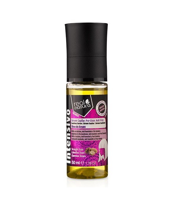 Real Natura Sérum Capilar Pro-Lisos Anti Frizz Argán 50 ml