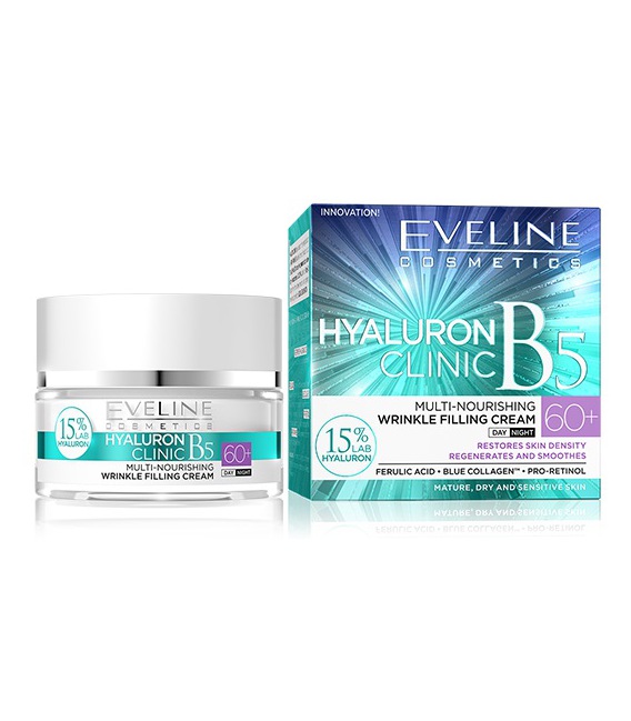 Eveline Hc-Crema Facial Dia/Noche 60+ Multinutritiva 50ml
