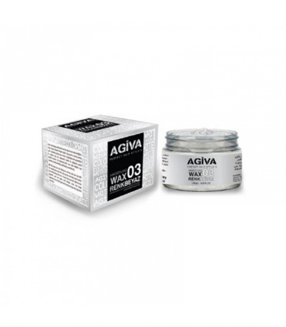 Agiva Hairpigment Wax 03 Color White 120g