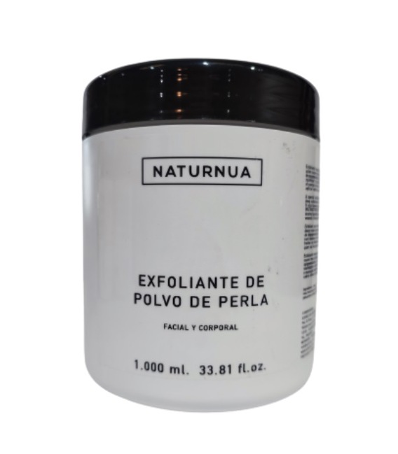 Naturnua Exfoliante En Polvo De Perlas Rostro Y Cuerpo 1000 ml