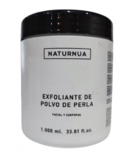 Naturnua Exfoliante En Polvo De Perlas Rostro Y Cuerpo 1000 ml