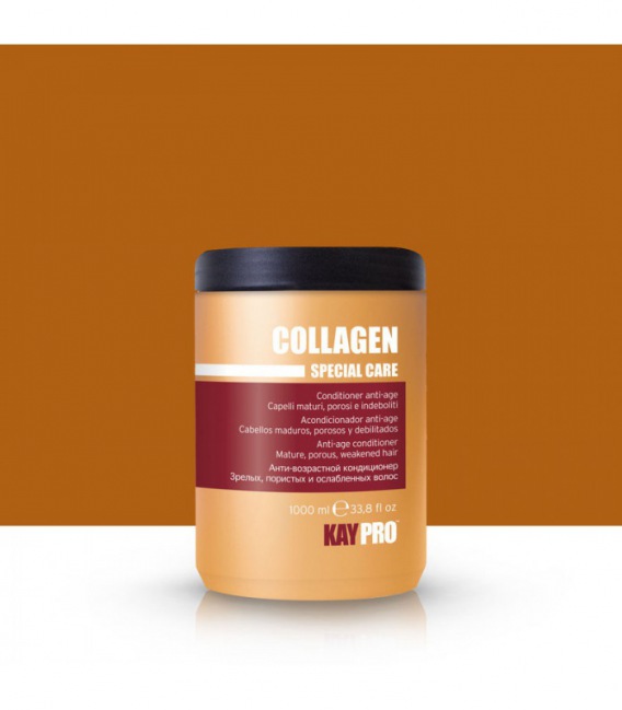 Kaypro Collagen Conditioner Cabellos Maduros Porosos Y Débiles 1000 ml