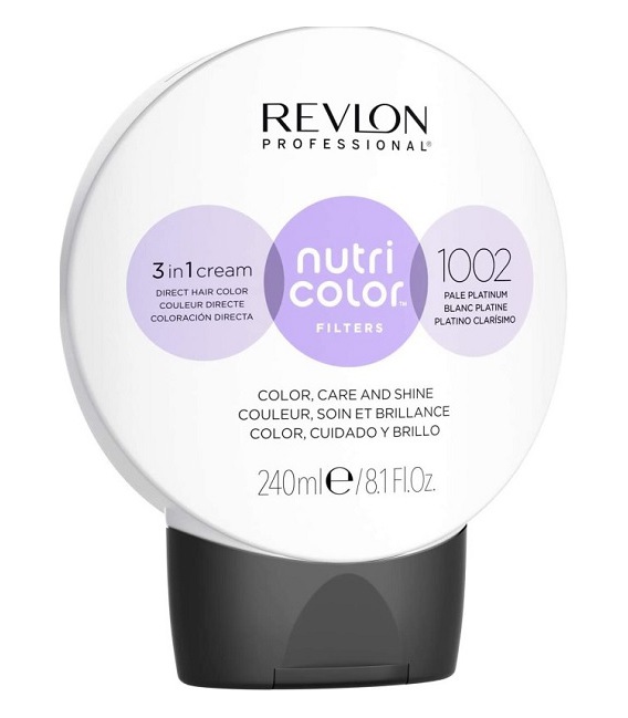 Revlon Nutri Color Creme 1002 White Platinum 240ml