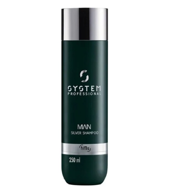 System Professional Man Silver Shampoo 250