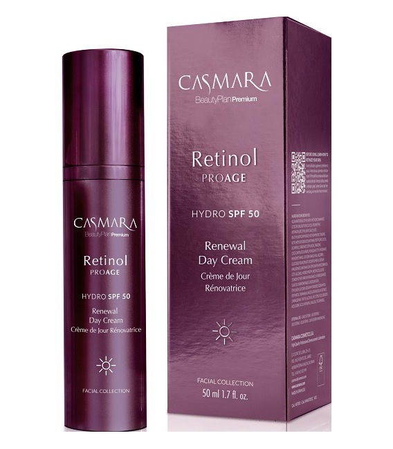 Casmara Retinol Proage Hydro SPF50 Renewal Day Cream 50ml