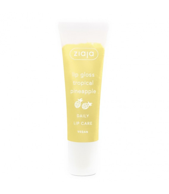 Ziaja Lip Gloss Tropical Pineapple 12ml