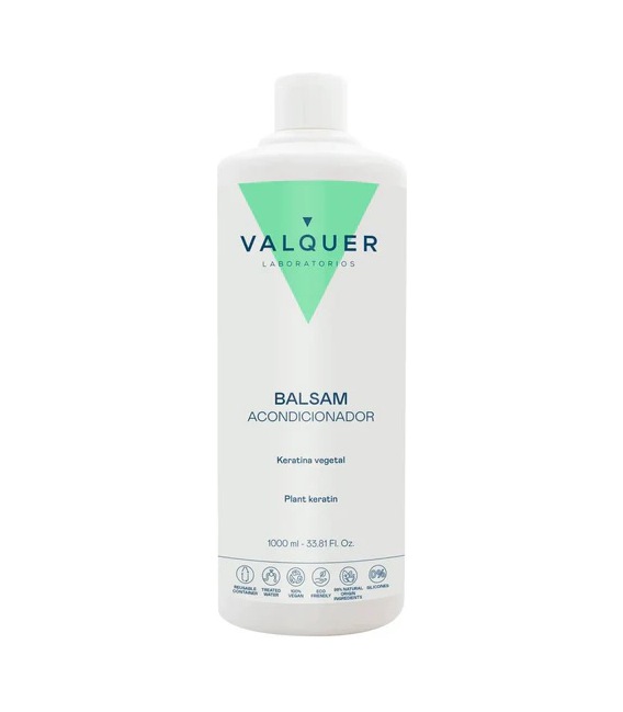 Valquer Balsamo Acondicionador Con Keratina 1000 ml