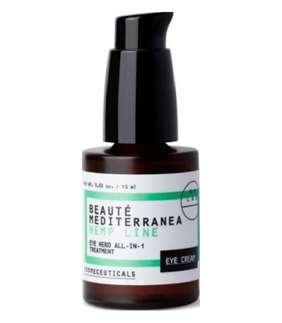 Beauté Mediterranea Hemp Line Eye Hero All In 1 Treatment 15ml