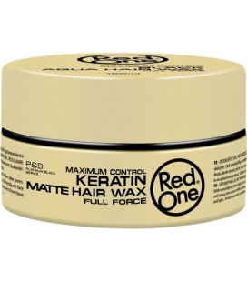 Red One Keratin Matte Hair Wax 150ml