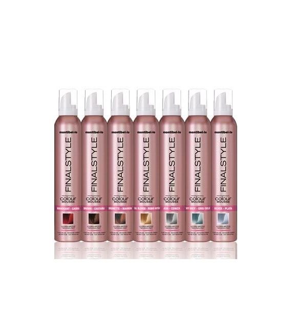 ESPUMA COLOR 7 TONOS "FINALSTYLE" MONTIBELLO 320 ML