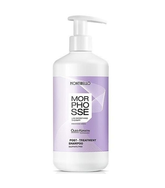 índice Supervivencia a pesar de Morphosse post-treatment shampoo: alisado keratina de Montibello