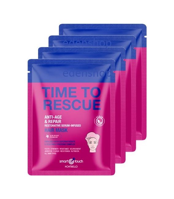 Montibello Smart Touch Time To Rescue Mask 4x30ml