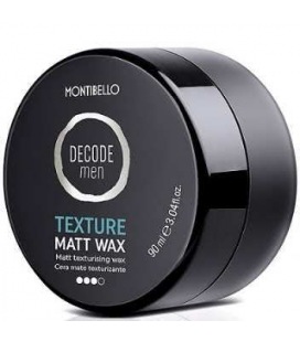 Montibello Decode Texture Men Matt Wax Cera Mate 90 ml