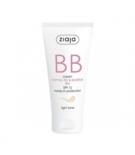 Ziaja BB cream pieles normales, secas y sensibles SPF15 Tono Claro 50 ml