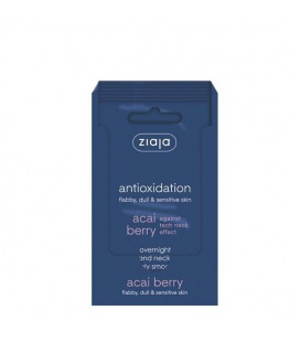 Ziaja ACAI Mascarilla nocturna para rostro y cuello Pack 20 x 7 ml