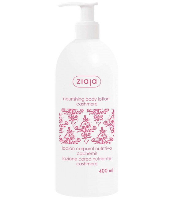 Ziaja Caxemira Loção Corporal Nutritivo 400 ml