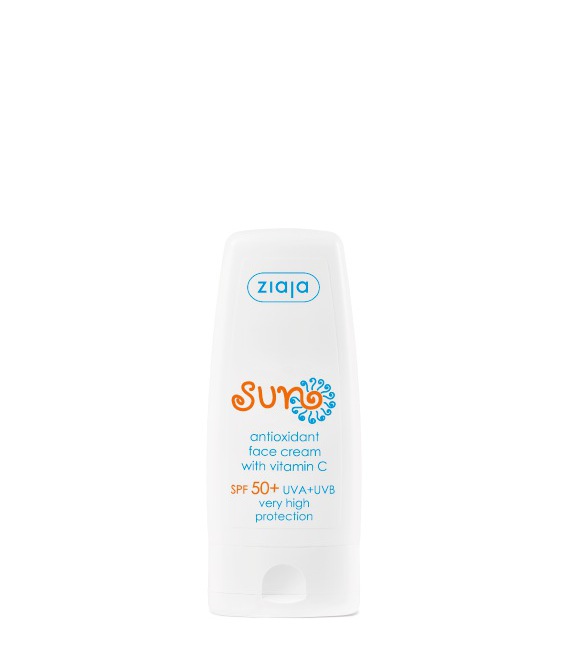 Ziaja Sun Creme Facial Antioxidante Spf50+ 50 ml
