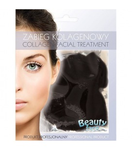 Beauty Face uma Máscara Facial De Colágeno Limpeza E Anti Acne, Argila Negra