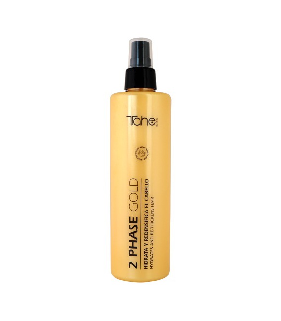 Tahe Gold Bio-Fluid 2-Phase Leave-In Conditioner Moisturizes And Re-Densifies 300ml