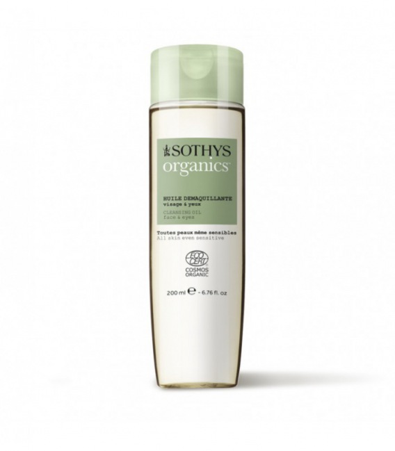 Sothys Organics Face and Eye Make-up Remover Oil 200ml