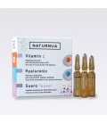 Naturnua Pack 3 ampoules Vitamin C + Hyaluronic + Tightening Serum