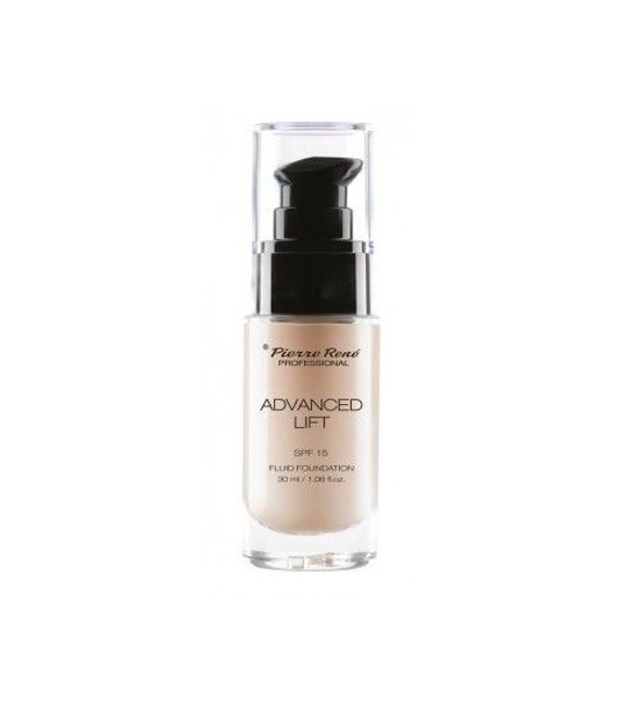 Pierre Rene Advanced Lift Fluid Foundation SPF15 04 - Light Beige 30ml