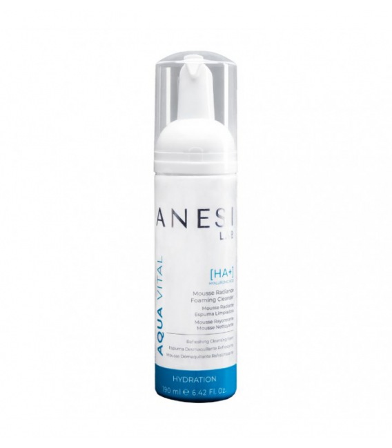 Anesi Lab Aqua Vital HA+ Mousse Radiance Foaming Cleanser 190ml