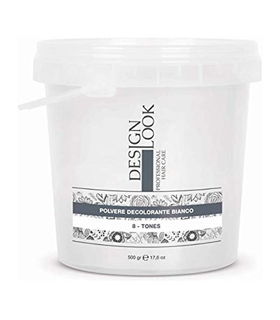 Design Look Bleaching Powder White 8 Tones 500g