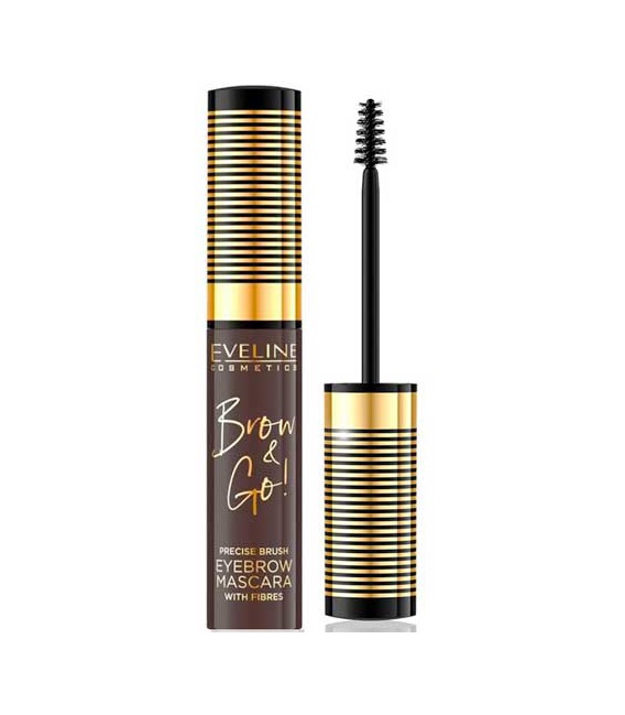 Eveline Brow & Go Eyebrow Mascara 02 Dark