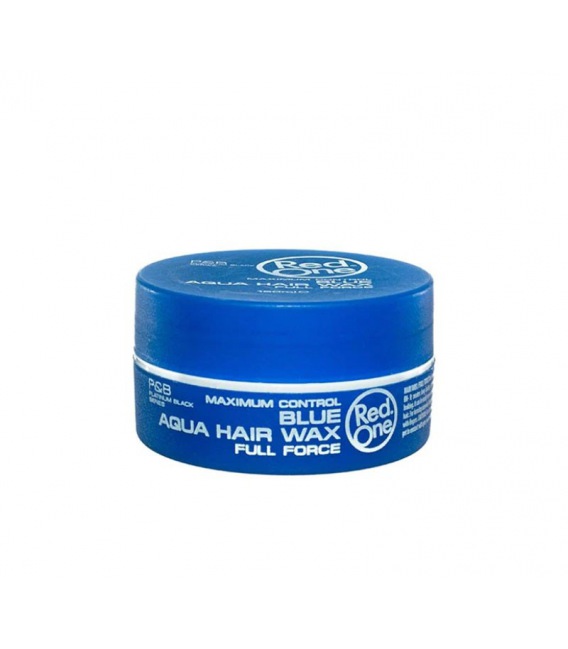 Red One Aqua Hair Wax Blue 150ml