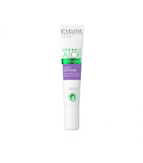 Eveline Organic Aloe Liquid Eye Pads 20ml